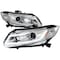 Spec-D Tuning 12-Up Honda Civic R8 Style LED Projector Headlight Chrome 2LHP-CV12-8V2-TM - alternate 1
